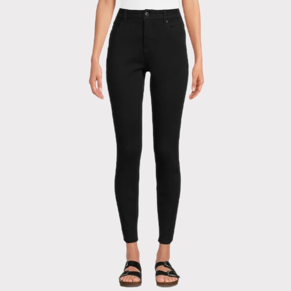 Time and Tru Denim - Time and Tru - High Rise Skinny Jean - Black - Size 20 Petite